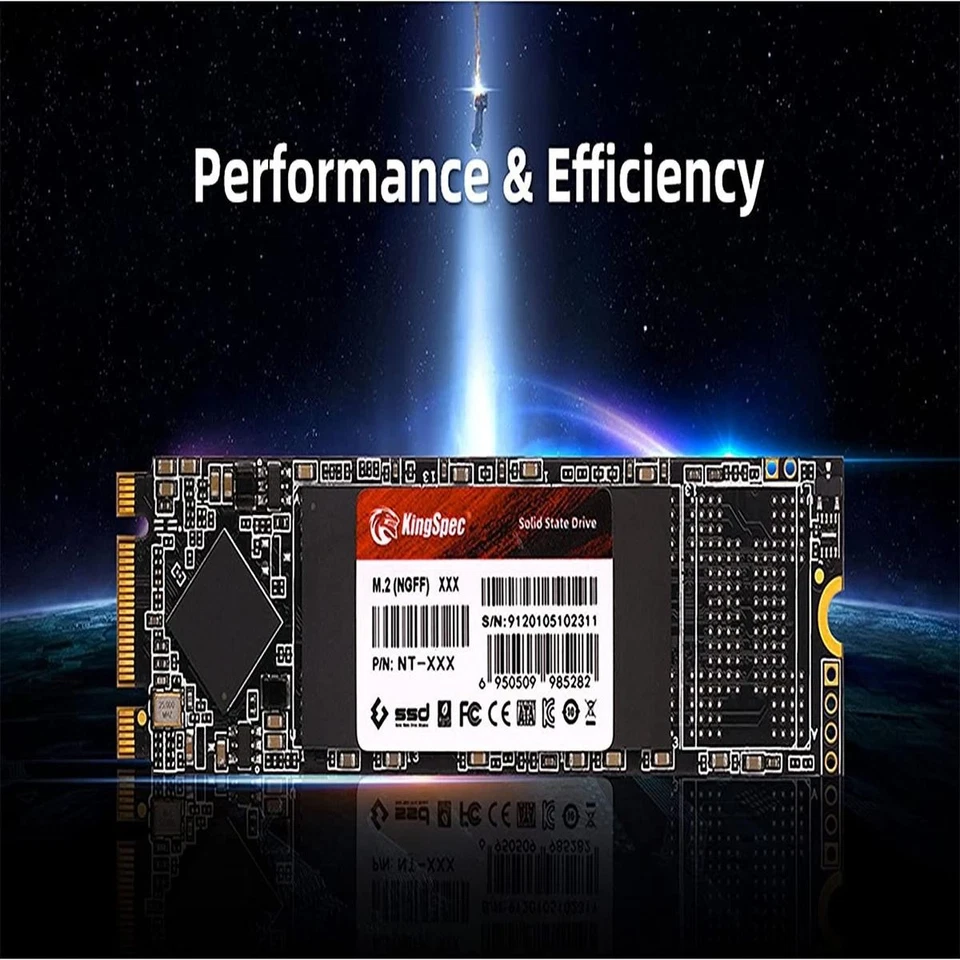 SSD M.2 SATA NGFF 2TB 2000GB 2280 Festplatte Lenovo Dell HP Notebook - Bild 3 von 4