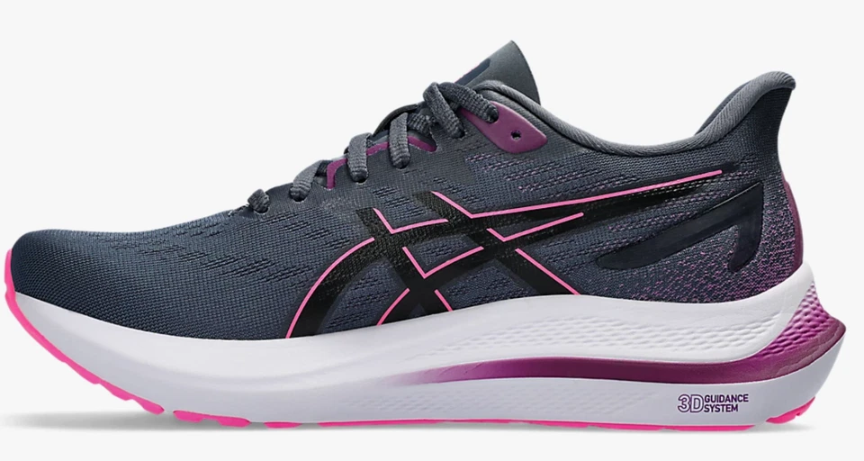 ASICS Women's GT-2000 12 Running Shoes, 7.5 US Tarmac/Black-RARE-MSRP IS $139 - Image 2 of 4