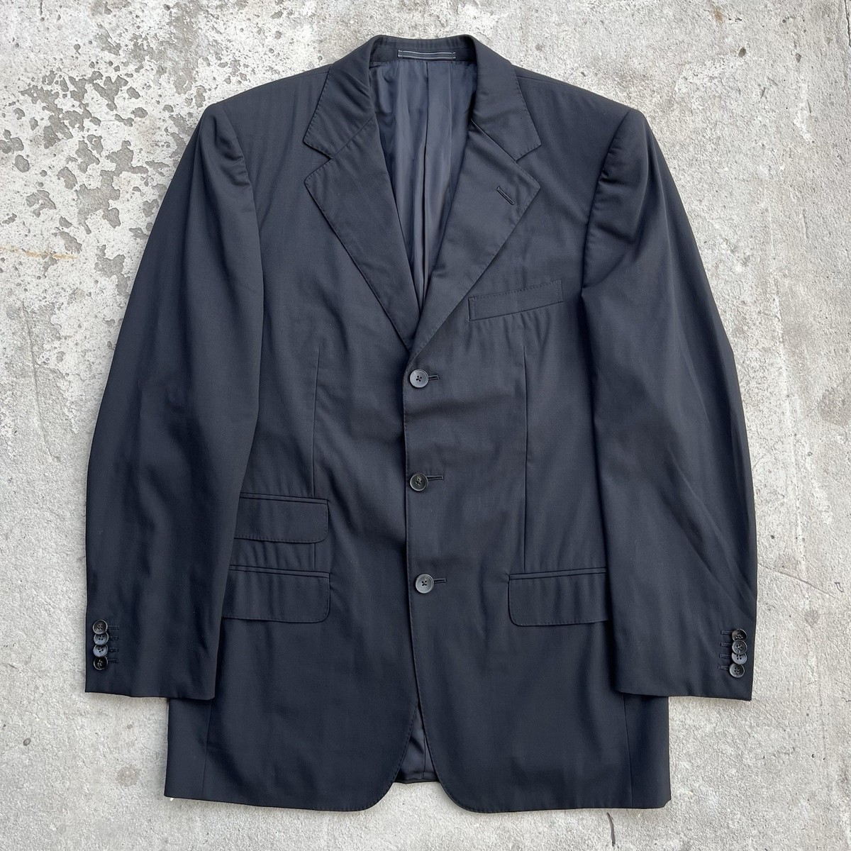 Gucci by Tom Ford Black Wool Pocket Blazer Jacket | eBay