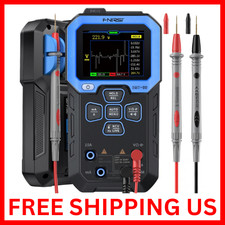 Rechargeable 9999-count TRMS digital multimeter with auto-ranging and mode