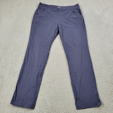 Columbia Omni-Shield Pants Womens XL Blue Chino meas 36x31