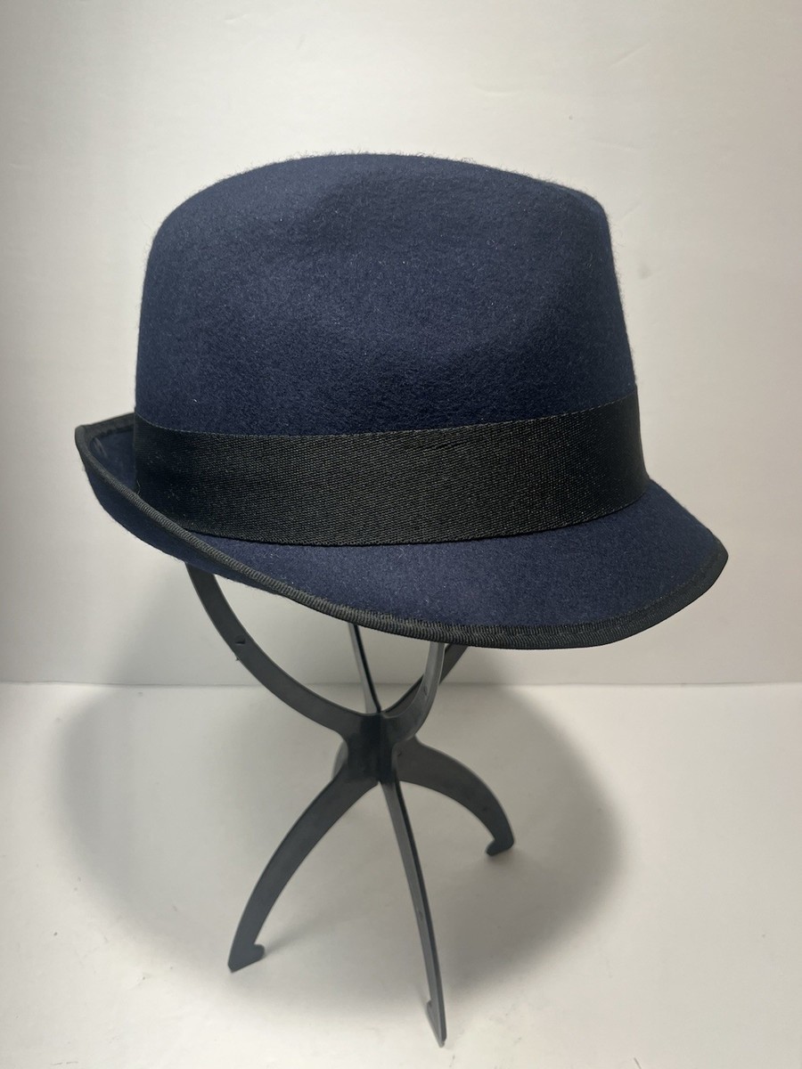 NWT J.Crew Western Hat Grosgrain Trim 100% Wool Hat Sz M-L NWT J.Crew Western Hat Grosgrain Trim 100% Wool Hat Sz M-L main image 4