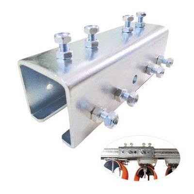 Strut Channel Bracket, 3mm Thickness U Shaped Splice Connector Joiner Extend ...