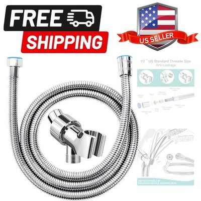 Adjustable Handheld Shower Head Holder and Hose-  ABS Bracket- 360 Degree Rot...