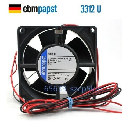3312U Axial Cooling fan DC12V 235mA 90mm IP68 2.4W waterproof 2-Wires  *mn