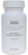 Higher Nature Aeterna Gold Collagen Beauty90 Capsules - 2 Pack