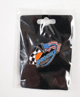 Phoenix International Raceway Racing Checkered Flag American Flag Pin Pinback