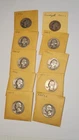 10 Silver Washington Quarters