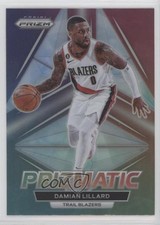 2022-23 Panini Prizm Prizmatic Silver Prizm Damian Lillard #30 pe8