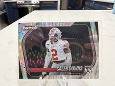 2025 Prizm Black Caleb Downs NIL Buckeyes Shock
