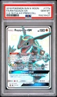 2018 POKEMON SUN & MOON CELESTIAL STORM #177A FULL ART/RAYQUAZA GX PSA 10