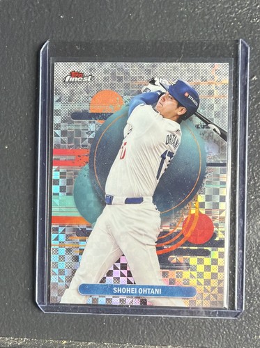 2025 Topps Finest - Uncommon Shohei Ohtani #190 Checkerboard Refractor
