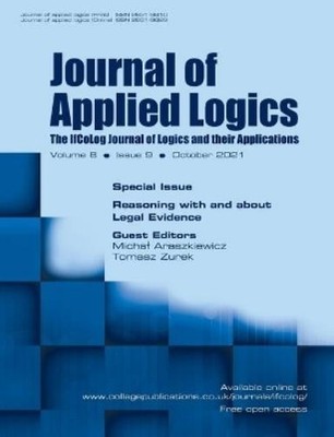 Michal Araszkie Journal of Applied Logics, Volume 8, Number 9, Oct (Taschenbuch)