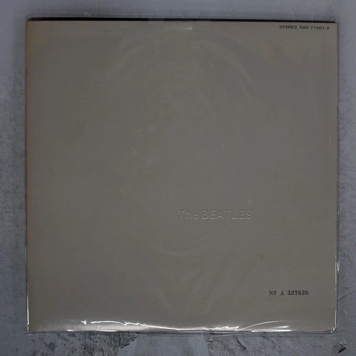 BEATLES WHITE ALBUM APPLE EAS77001 Japan VINYL 2LP