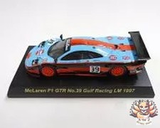 1/64 McLaren F1 GTR No.39 Gulf LM 1997 Blue Black