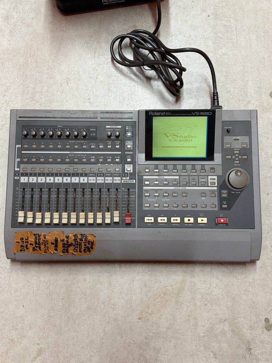 Roland VS-1680 Digital Studio Workstation Recorder Fully Tested +