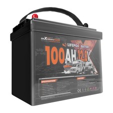 12V 100Ah Deep Cycle Lithium Battery for Boat RV Low Temperature Protection