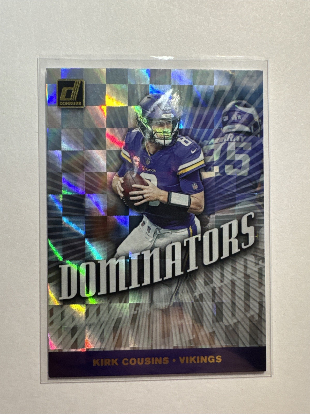 2019 Panini Donruss - Dominators Kirk Cousins #DOM-10