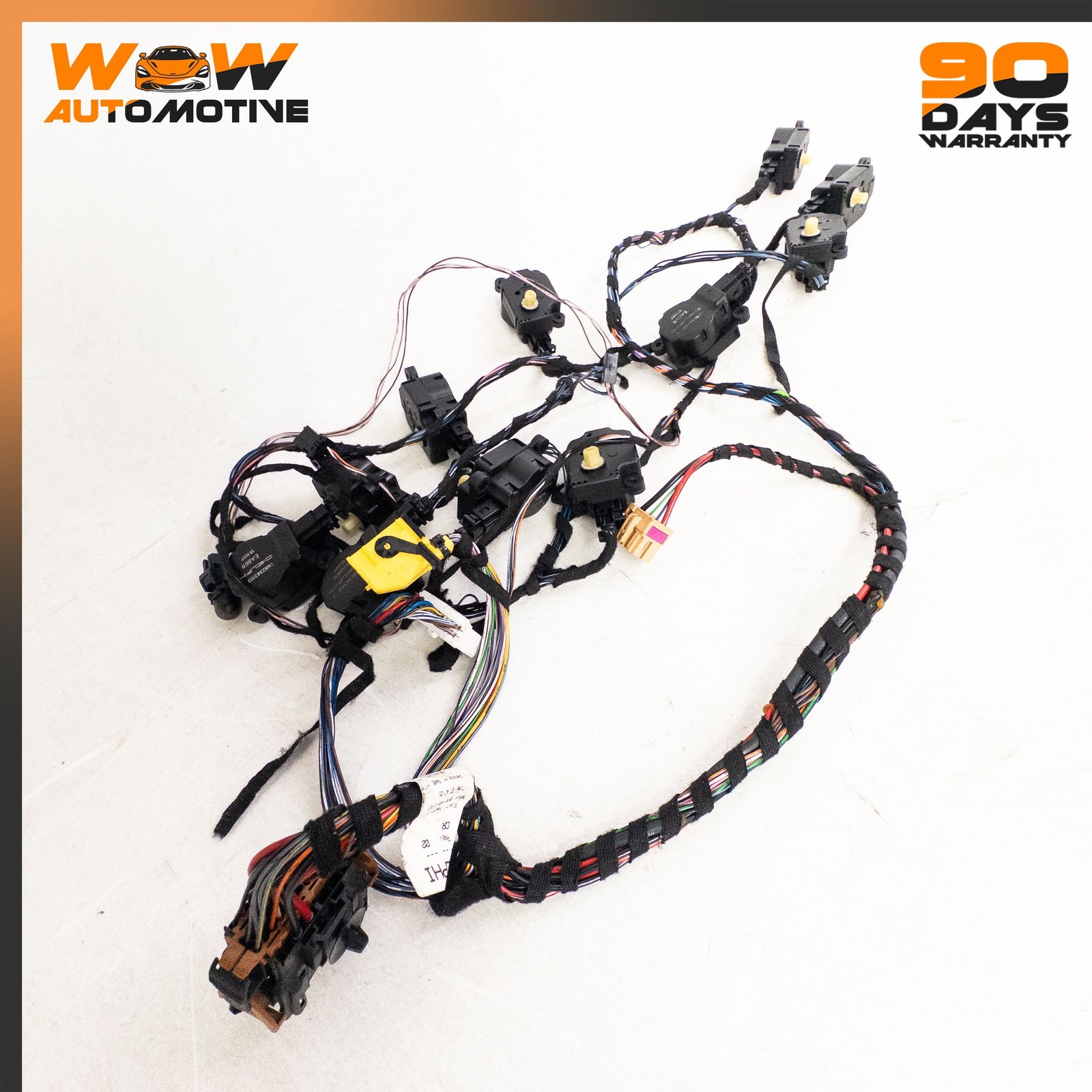 08-19 MASERATI GRANTURISMO FRONT HEATER BLOWER BOX WIRE WIRING HARNESS OEM