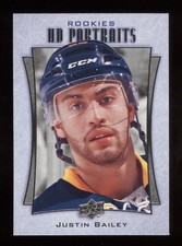2016-17 UPPER DECK UD PORTRAITS ROOKIE #P-70 JUSTIN BAILEY