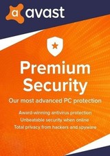 Antivirus Avast Premium Security 1 PC 1 year - emailed key