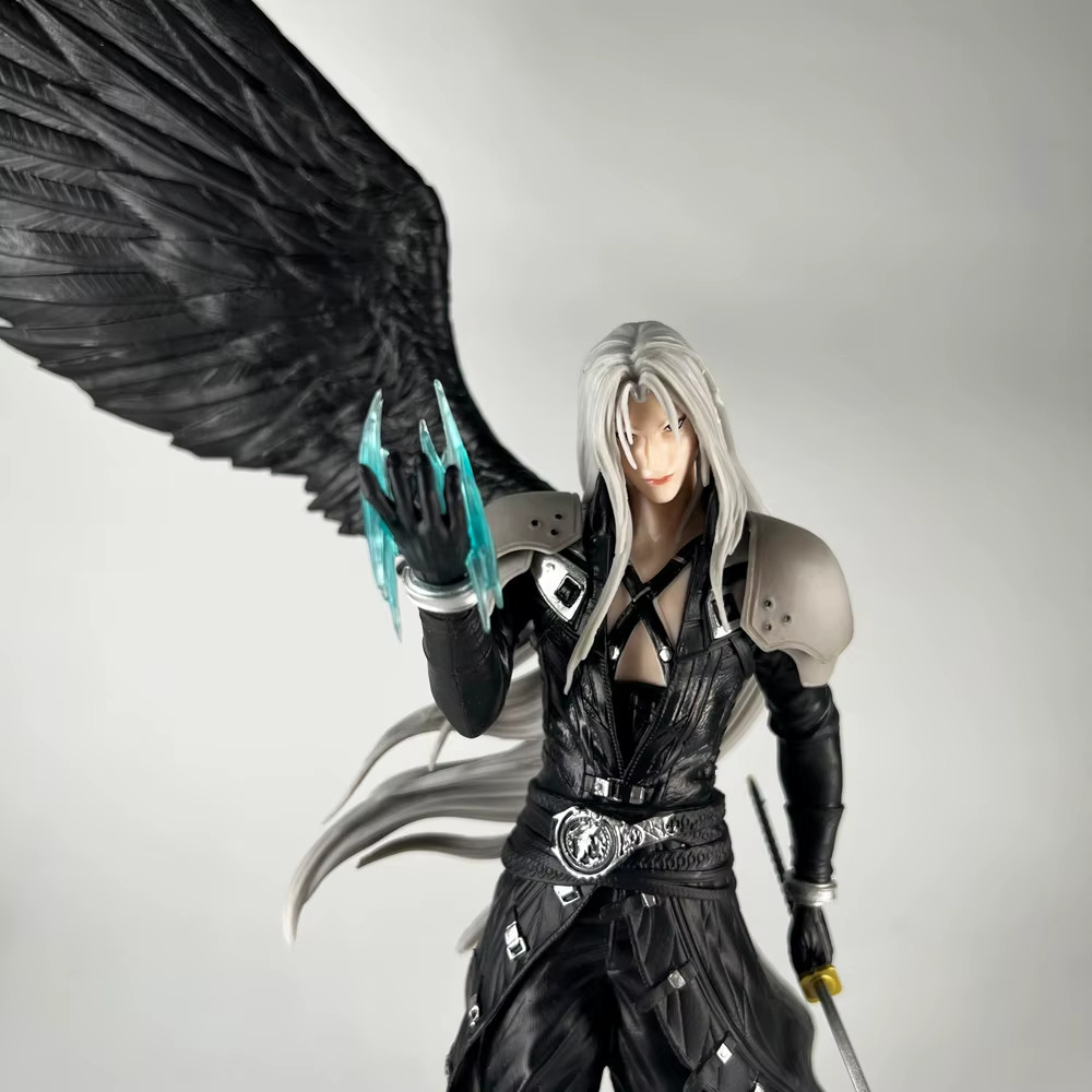 NEW Rebirth Sephiroth Anime Figure One-Winged Angel Action Figure Model Collecti