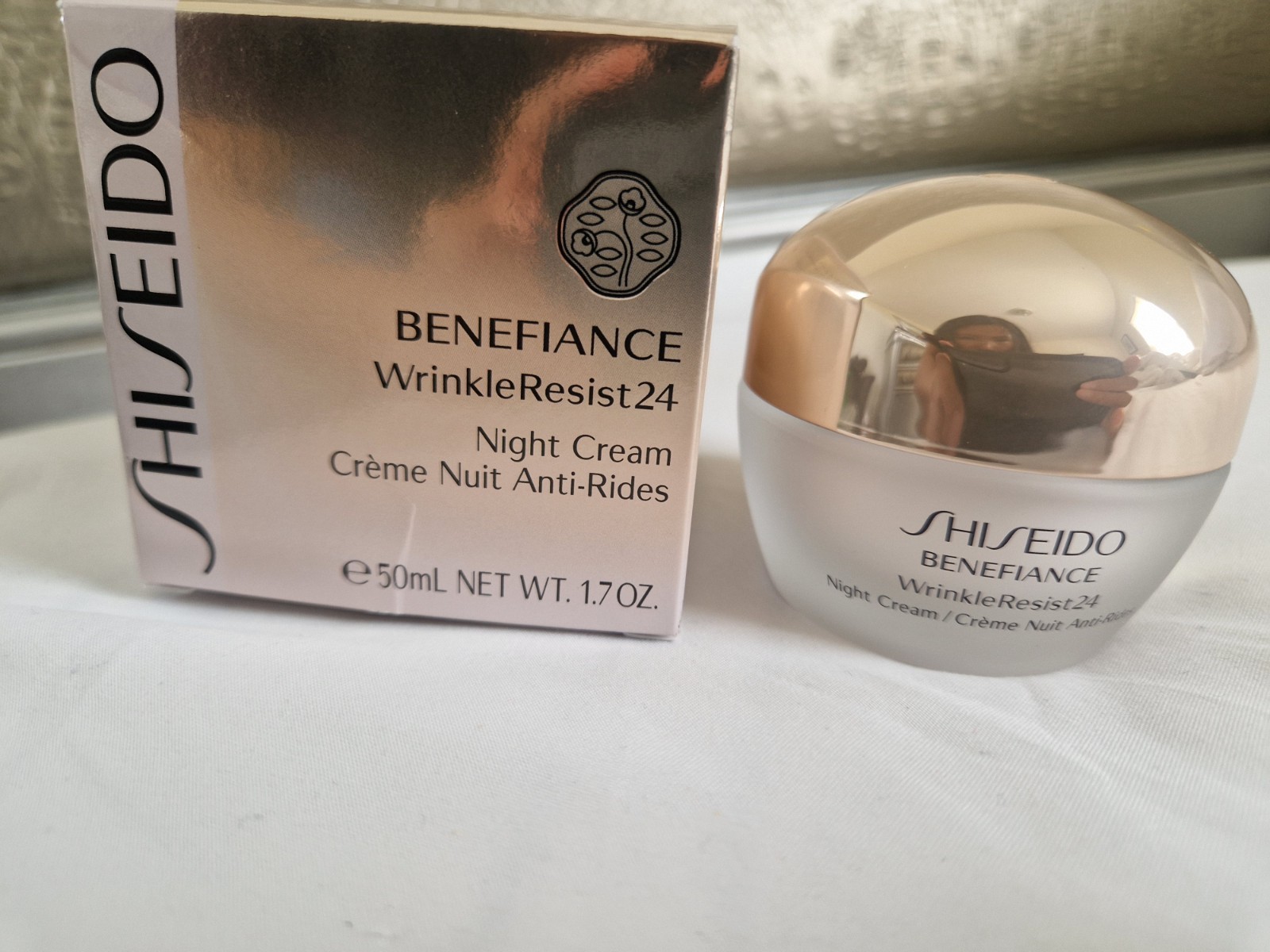 Shiseido Benefiance WrinkleResist24 Night Cream 1.7oz Anti-A