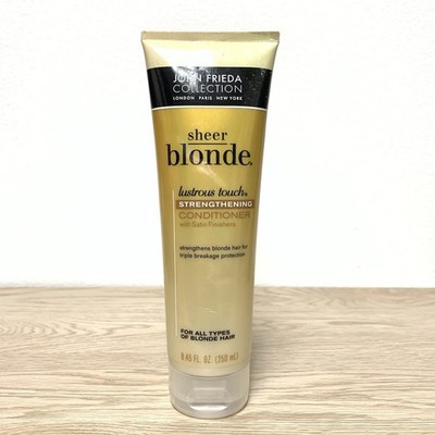John Frieda Sheer Blonde Lustrous Touch Strengthening Conditioner 8.45 oz NEW