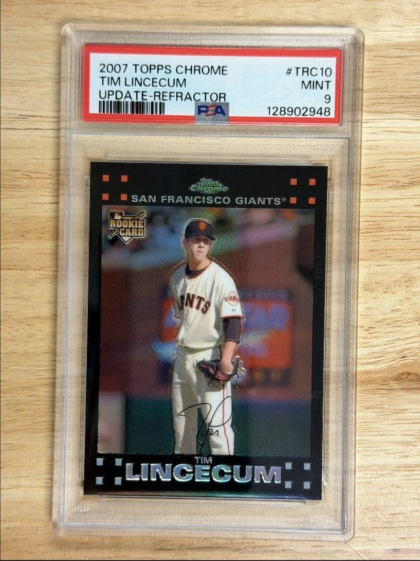 Tim Lincecum Baseball Sports Trading Cards & Accessories Rookie