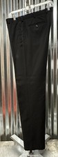 Prada Black Men Dress Pants Size 48 R Made In Italy 34" x 32 1/2