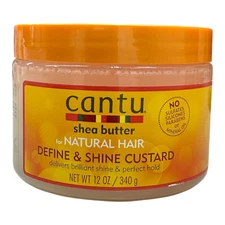 Cantu Shea Butter Define & Shine Custard 12 Oz