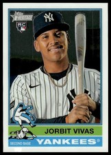 Jorbit Vivas 2025 Topps Heritage #678 Chrome RC