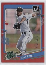 2023 Panini Donruss Rated Prospect Holo Red 733/2023 Eury Perez #54 0c6