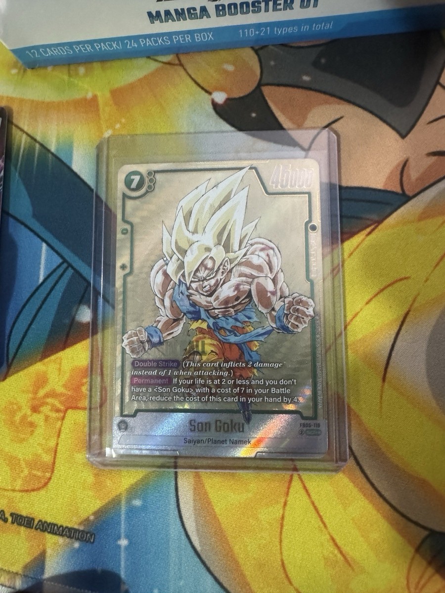 Dragon Ball Fusion World: SB-01 Manga Booster - FB05-119 Son Goku
