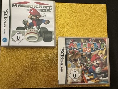 NINTENDO DS SPIELE SUPER MARIO KART DS & MARIO PARTY DS IM BUNDLE / KONVOLUT .