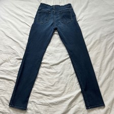 MOTHER Jeans Women Size 28x29 High Rise Skinny Dark Wash Denim USA Casual