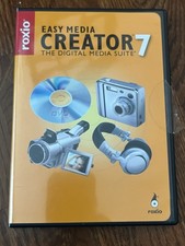 Roxio Easy Media Creator 7 Complete Digital Media Suite 2 CDs