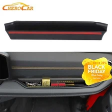 Passenger Grab Handle Storage Box Organizer Tray For Jeep Wrangler JL JT 2024-25