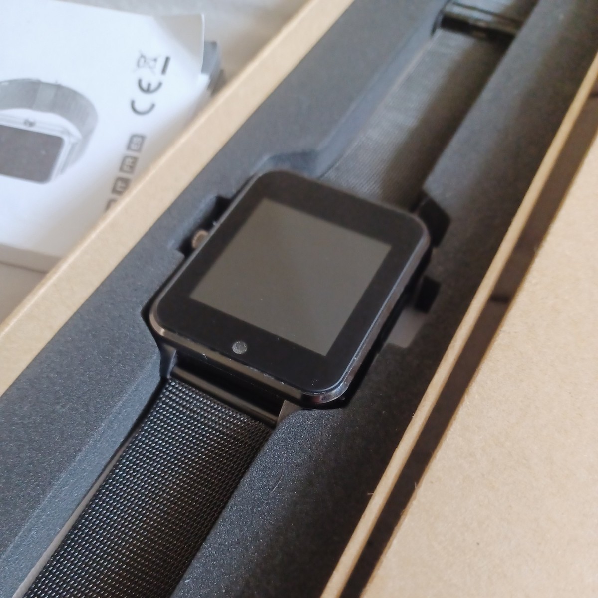 Apachie GT08 Steel smart watch *faulty battery UK