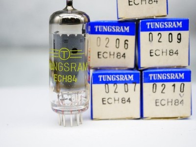 1x ECH84 Tungsram 6JX8 Neu / NEW in Box NIB TUBE RÖHRE Valvola 2/ N1