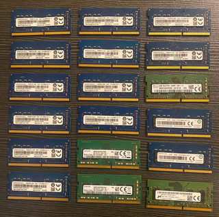 8GB DDR4 LAPTOP RAM x 18