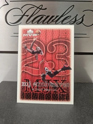 1999-00 Upper Deck MVP MJ Exclusives Card # 182 Michael Jordan