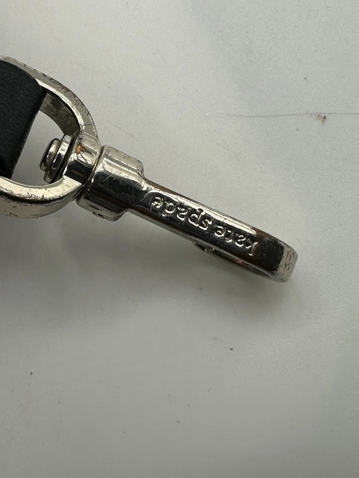 Correa de repuesto de lona Kate Spade negra mezcla de algodón Foto 4 de 4