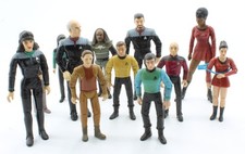 Star Trek Various Figure Lot of 12 Figures - 1994-1996