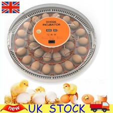 30 Eggs Incubator Egg Candler Automatic Egg Turner For Hatching Chicken Digital