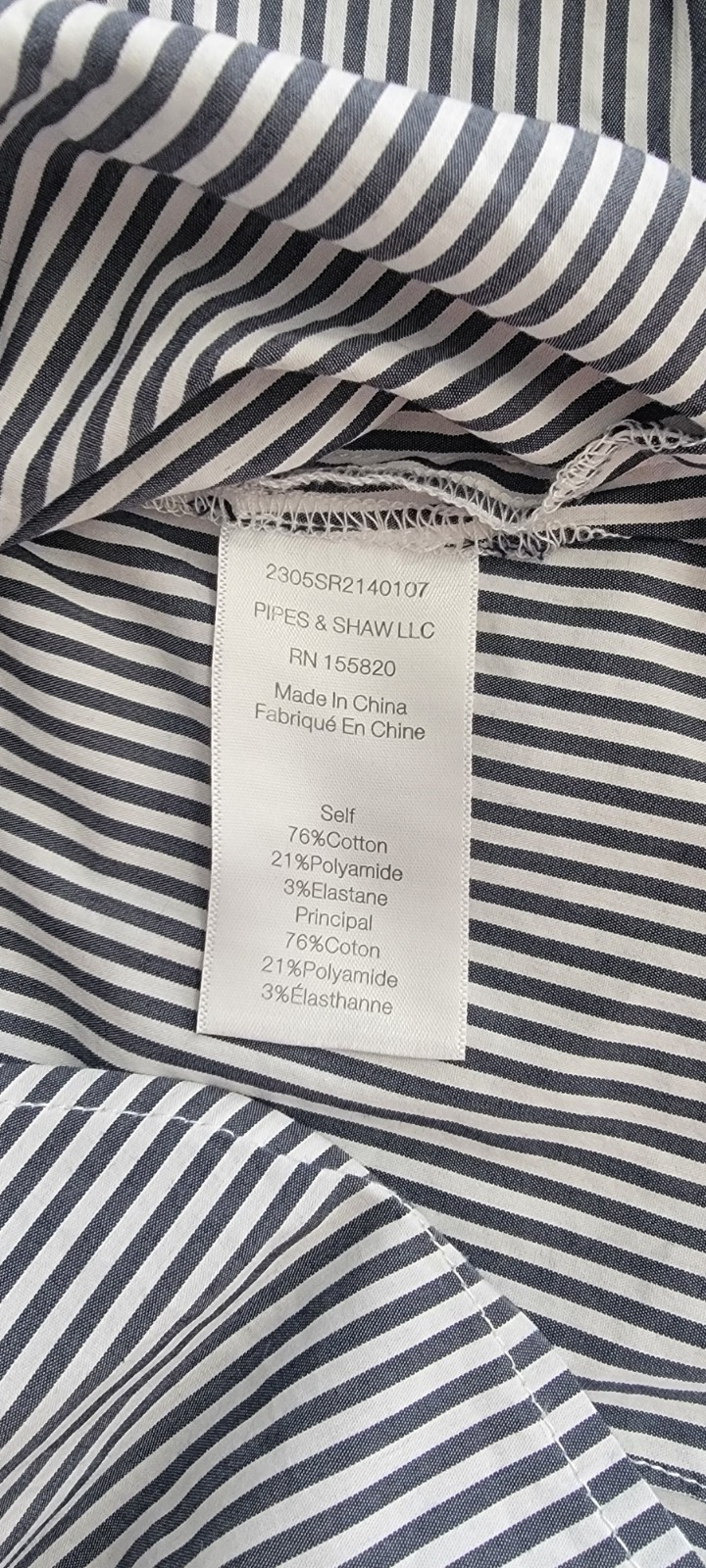 Veronica Beard Striped Button Down Ruched Shirt B… - image 7