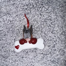 Boxer Personalized Christmas Dog Ornament