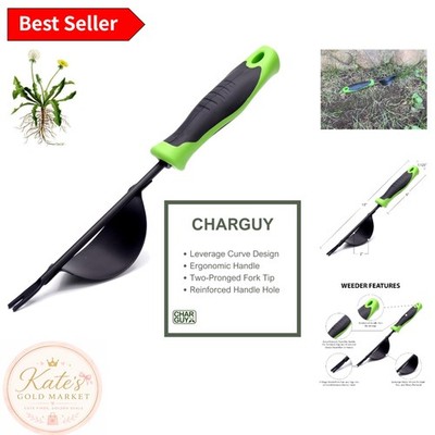 Leverage Design Weed Puller with Comfort Grip - Efficient Gardening Solution