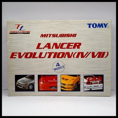 Tomica Limited TL Mitsubishi Lancer EVOLUTION IV / VII Set EVO WRC RALLY TYPE