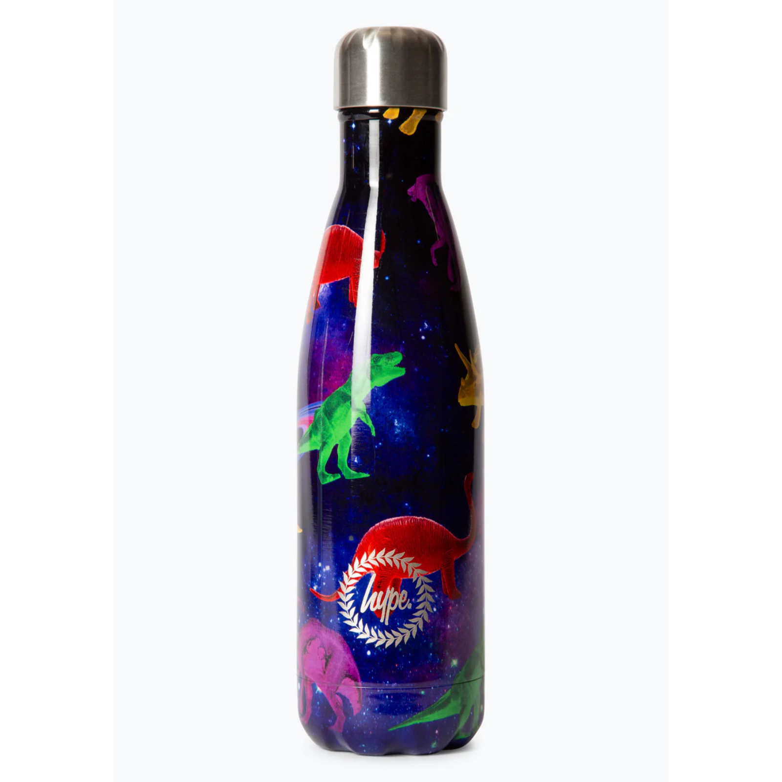 Hype Space Dinosaur Water Bottle 100% Stainless Steel Vacuum Insulated 500ml - Image 2